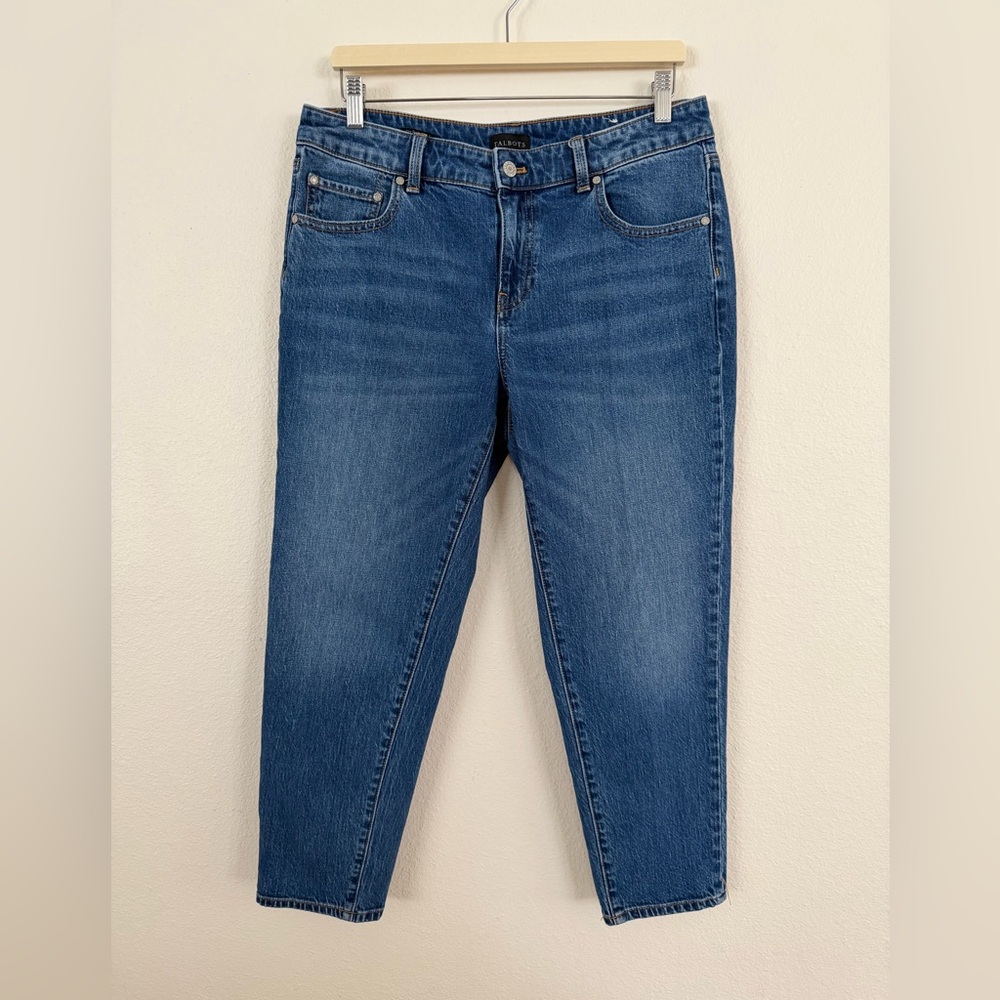 Talbots Dark Blue Cropped Jeans 8P J005
